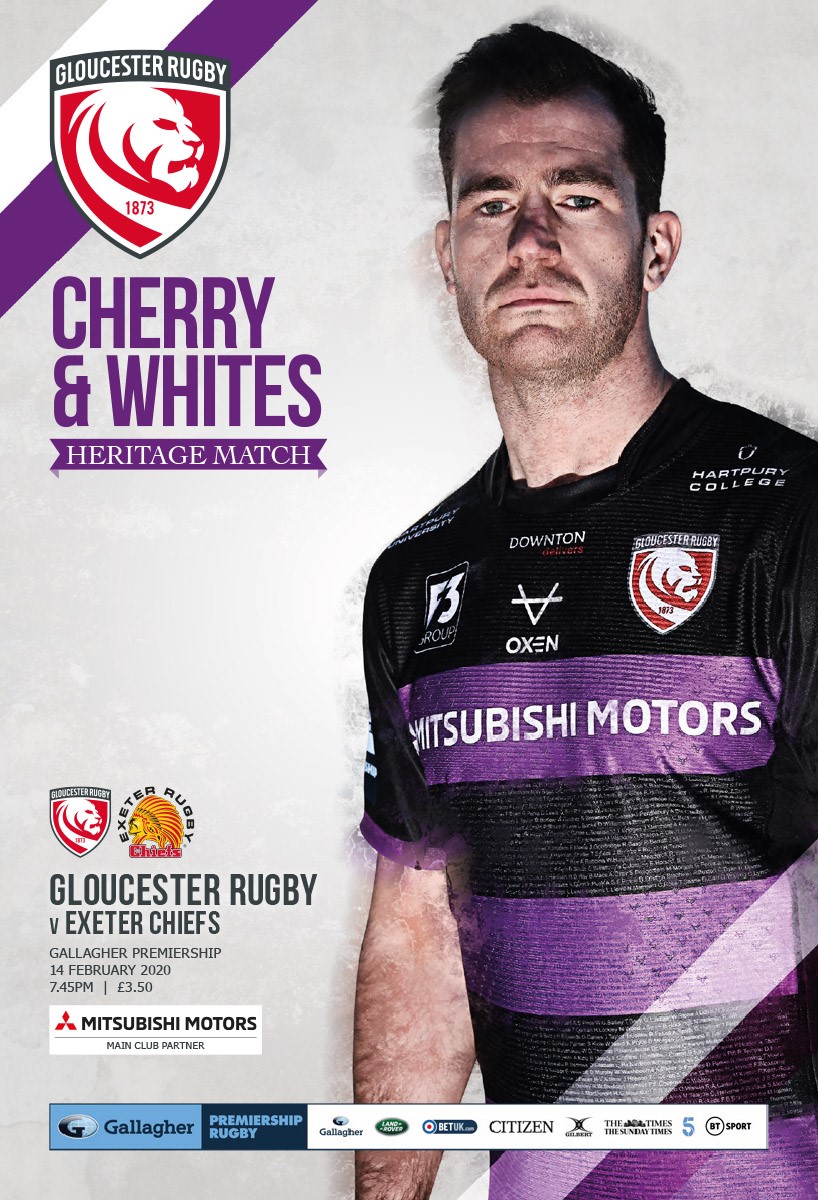 Gloucester RFC Programmes Aca-Creative