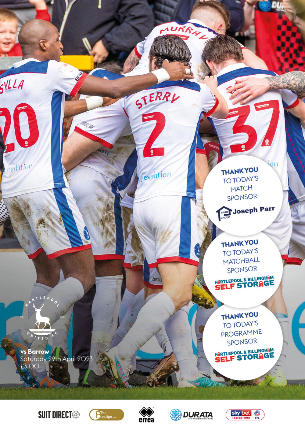 Match Day Programme - Hartlepool United – Altrincham FC